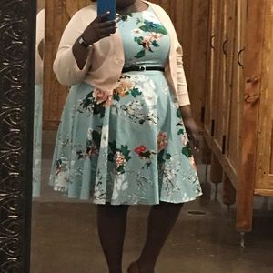 Perfect Mother’s Day Dress 2X w/ Cropped Cardigan